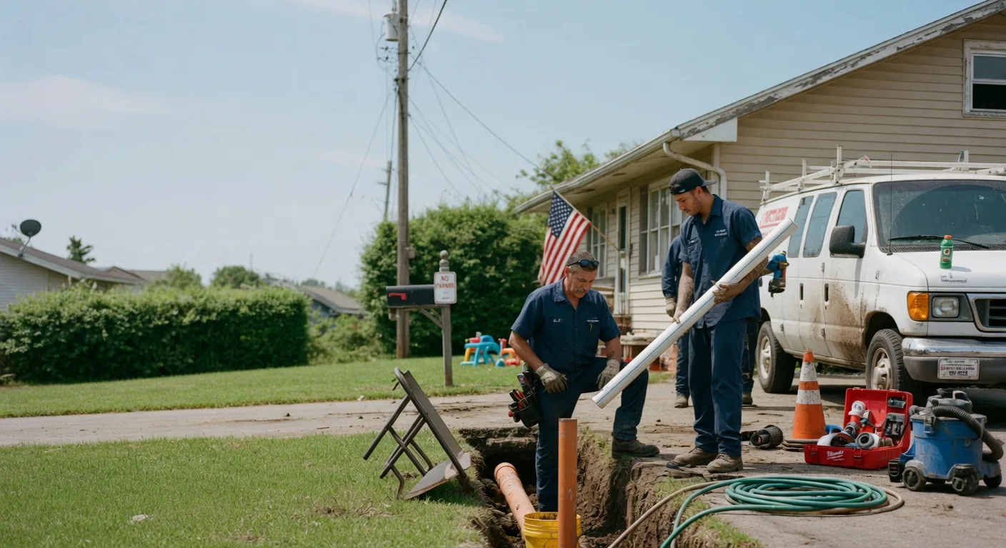 Sewer Line Inspection in North Zulch, TX